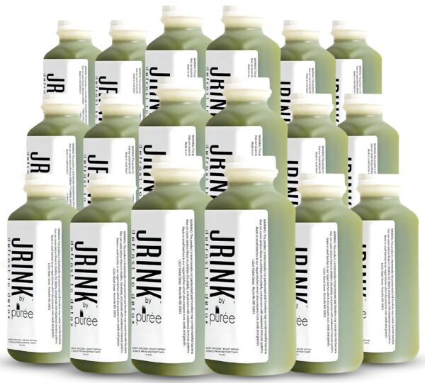 Botellas Jugo orgánico apio 16oz JRINK en caja congelado