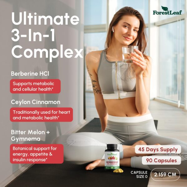 ForestLeaf Berberina NAD+ caja