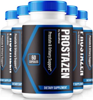 Cápsulas Prostazen para salud prostática y bienestar general