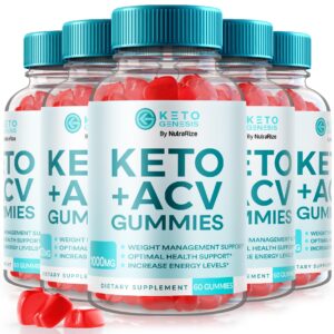 Paquete frontal gomitas Keto Genesis ACV para pérdida peso