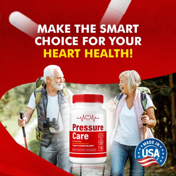 Envase de suplemento diario NutraVibe Pressure Care