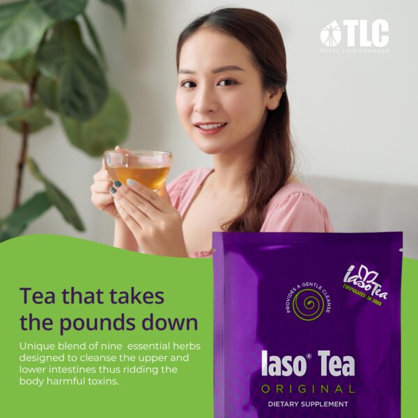 Bolsa interna con té Iaso Brew Tea Original para limpieza
