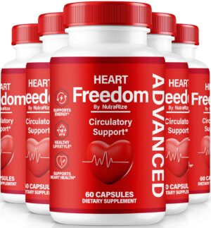 Envase Heart Freedom cápsulas naturales para salud y energía