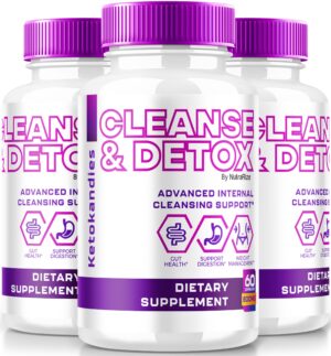 Paquete de cápsulas Ketokandies para pérdida de peso y detox