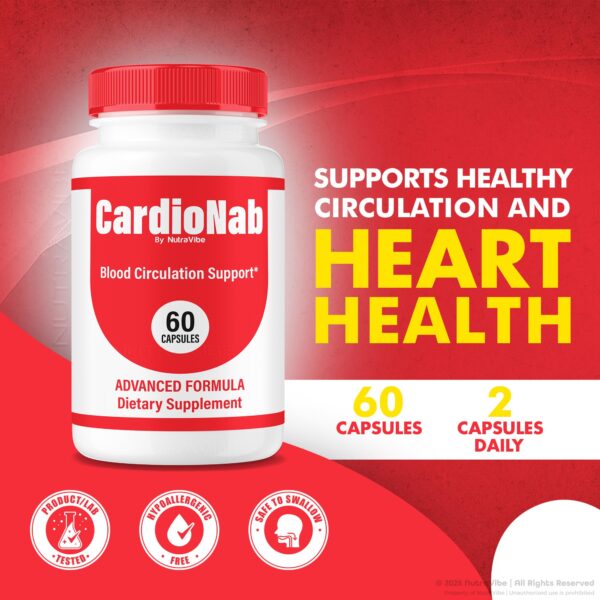 Cápsulas CardioNab alineadas