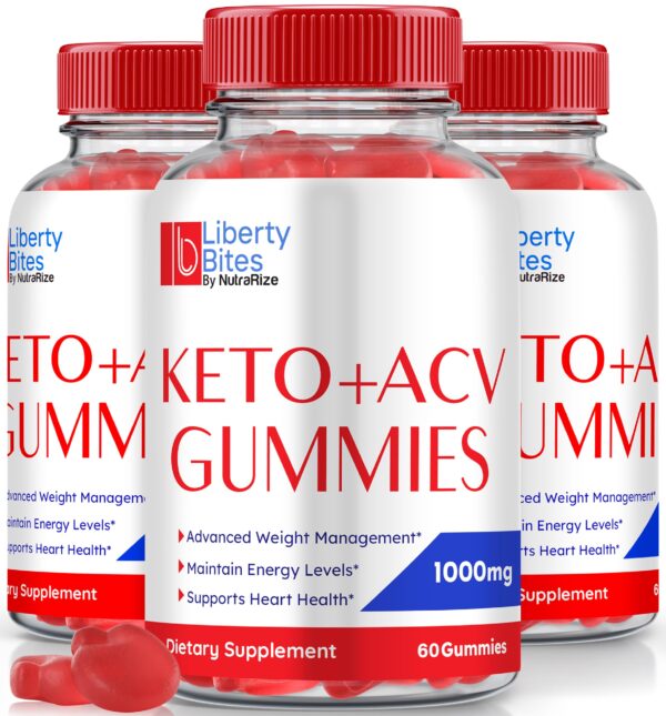 Liberty Bites gomitas keto ACV para pérdida de peso natural