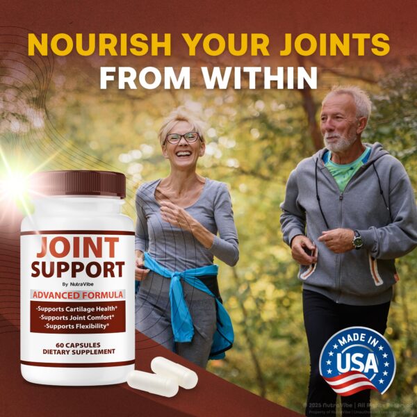 Imagen superior paquete 5 frascos Joint Support NutraVibe