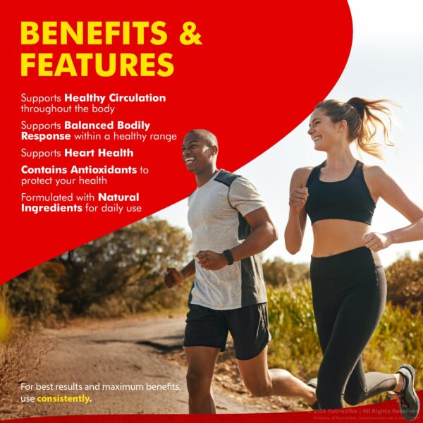 Blister de cápsulas Blood Fix para apoyo de circulación y energía