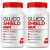 Frasco Gluco Shield Max suplementos para salud circulatoria