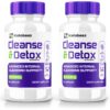 Ketobeez Cápsulas Cleanse y Detox paquete de 2
