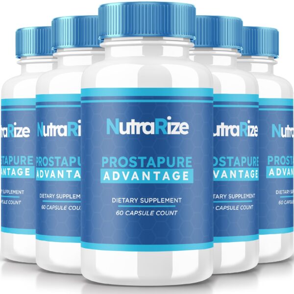 Cápsulas Prostapure paquete 5 para salud de la próstata