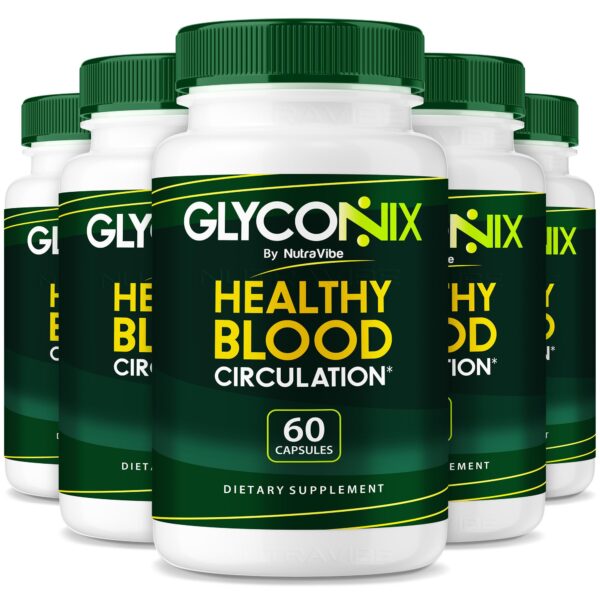 Paquete de cápsulas Glyconix optimizador de sangre