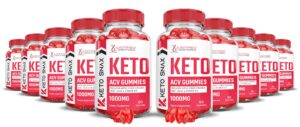 Keto Snax gomitas ACV veganas paquete de 10