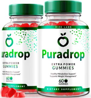 Gomitas Puradrop Keto ACV extra power apoyo metabolismo