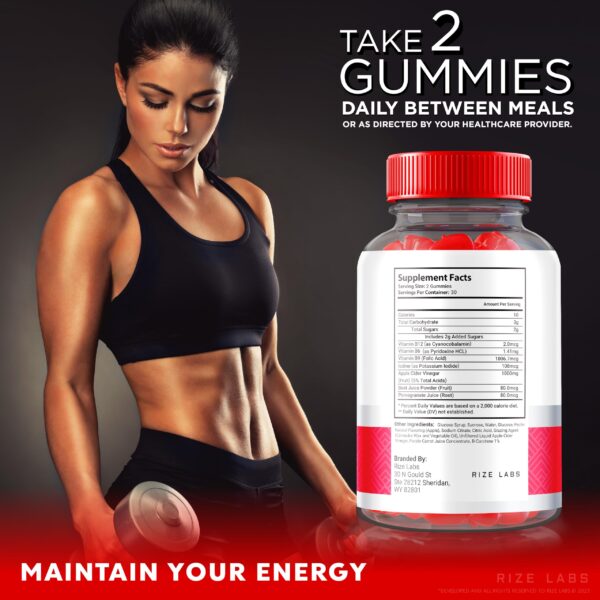 Gomitas naturales Keto Chews con vinagre de sidra de manzana