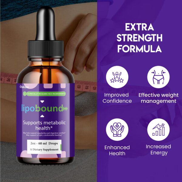 Gotas líquidas premium Lipo Bound para energía
