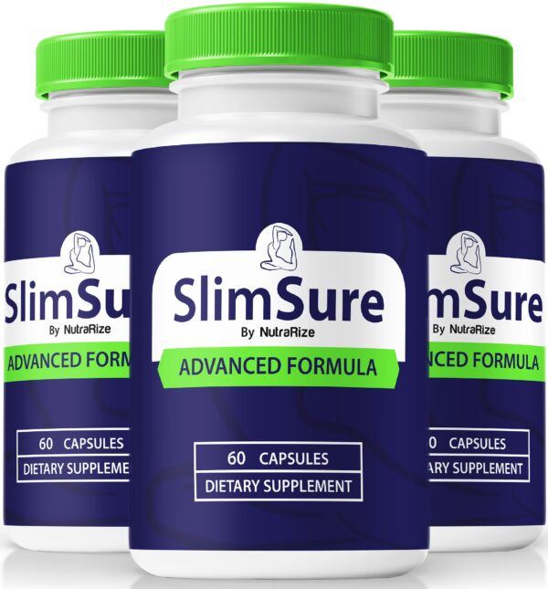 Paquete de pastillas para pérdida de peso Slim Sure 180 cápsulas