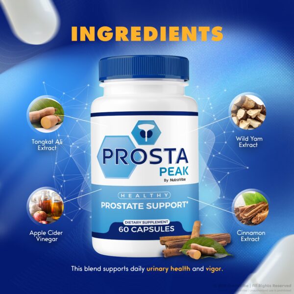 Prosta Peak para mayor confort y salud prostática día y noche