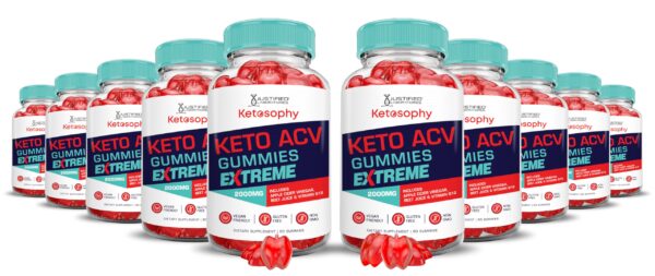 Paquete gomitas Keto ACV ketoSophy sabor manzana y betabel
