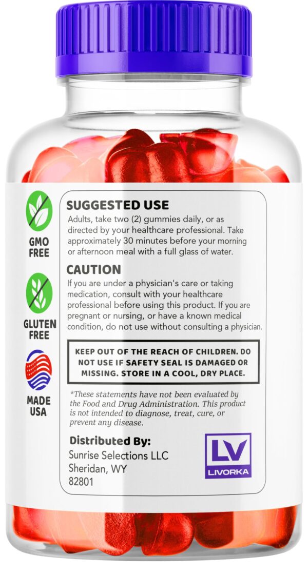 Gomitas vegan-friendly Peak Sculpt LIVORKA