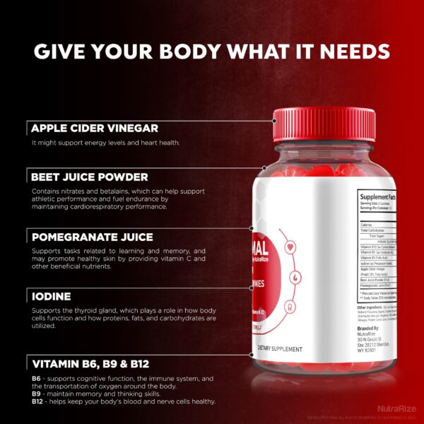 Gominolas Next Optimal ACV para apoyo natural a la energía