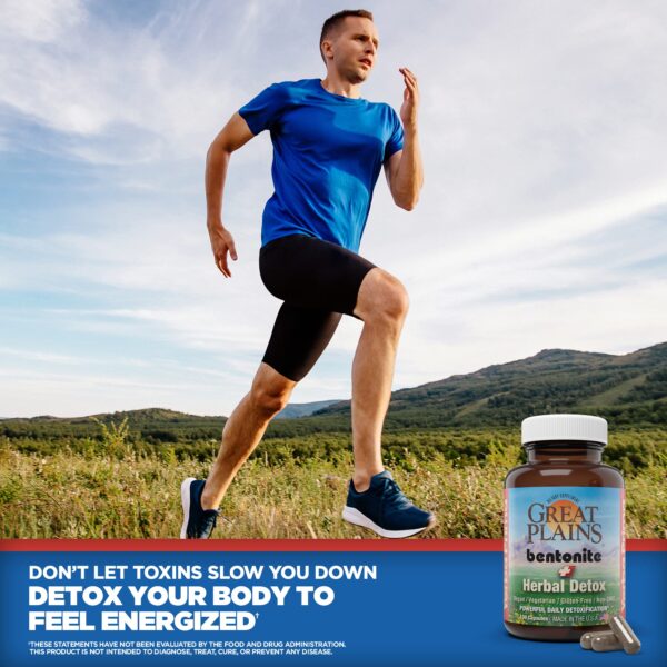 Detox natural con arcilla bentonita y hierbas para hígado