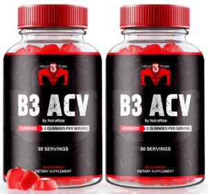 Gomitas B3 ACV paquete doble 120 unidades NutraRize