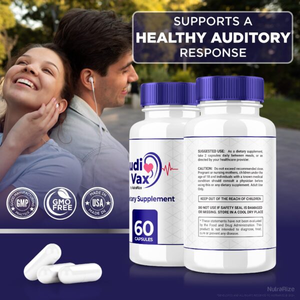 Audivax salud auditiva suplemento oficial 180 cápsulas