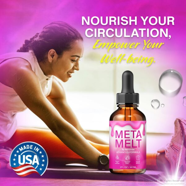 Suplemento Meta Melt paquete triple para fitness y bienestar