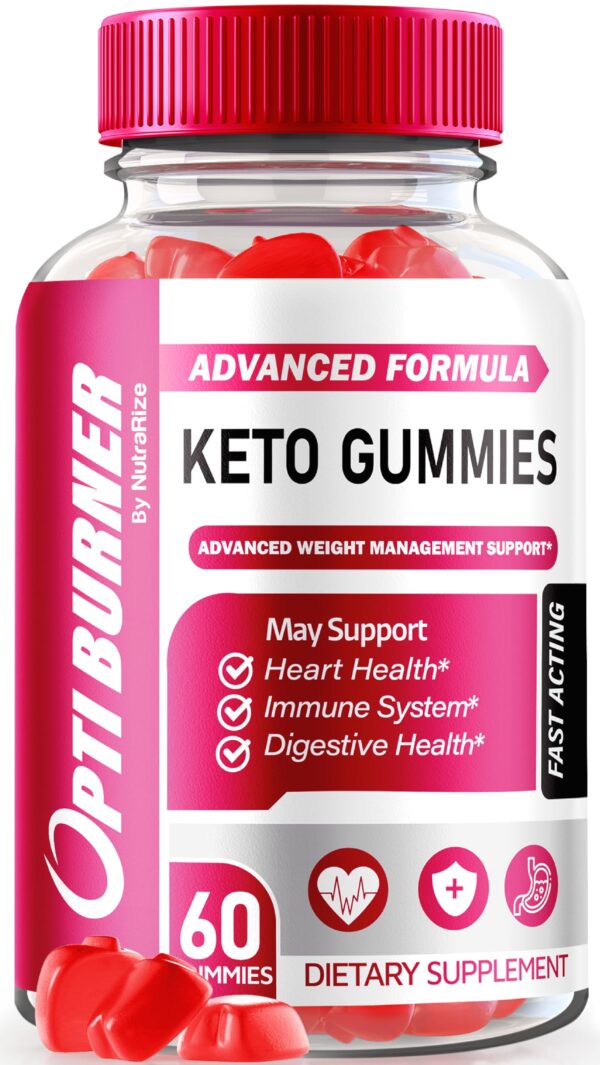 Paquete gomitas Keto Opti Burner 60 unidades