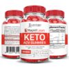 Rapid Lean Keto ACV gomitas veganas sin OGM paquete