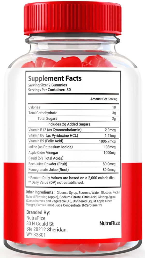 Version 1.0.0 Gomitas premium Ketozense Keto ACV apoyo cetogénico