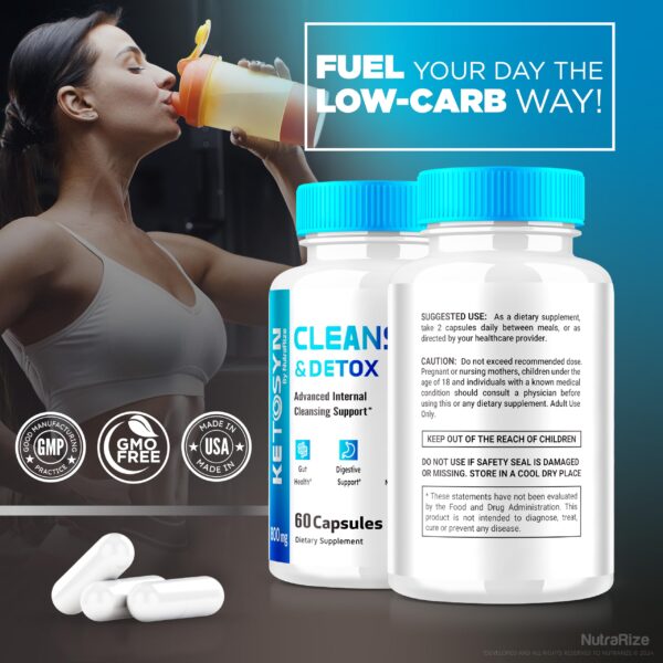 Ketosyn paquete de 3 para control de peso y metabolismo activo