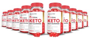 Paquete de gominolas Lifetime Keto ACV 1000MG 600 unidades