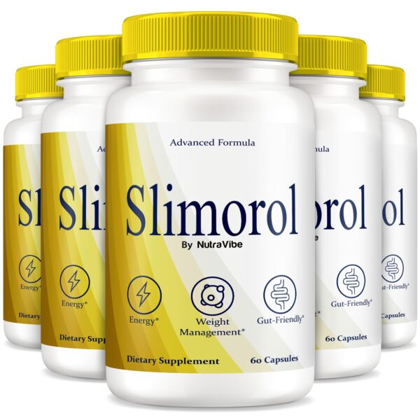 Paquete de pastillas Slimorol suplemento para energía y fitness