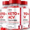 Paquete de gomitas Xfit Keto ACV para pérdida de peso