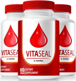 Tres paquetes VitaSeal cápsulas oficiales 180 unidades