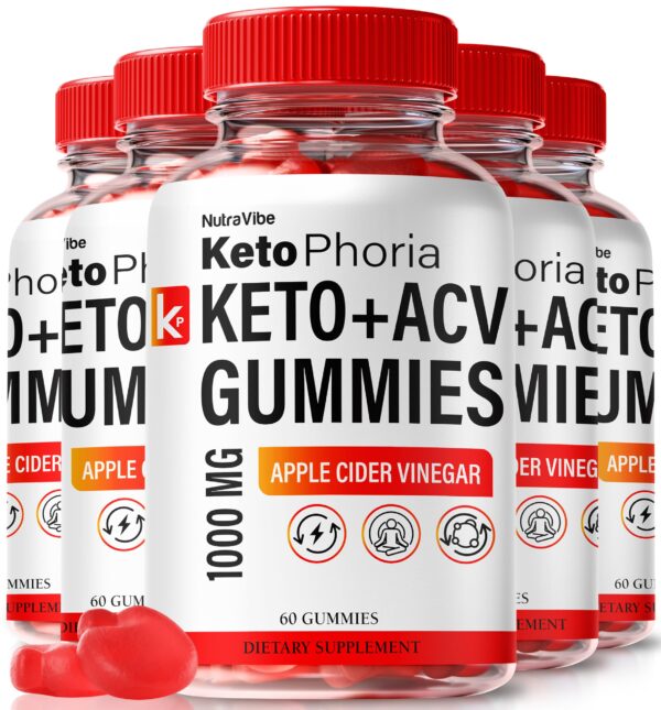 Paquete de gomitas KetoPhoria ACV NutraVibe