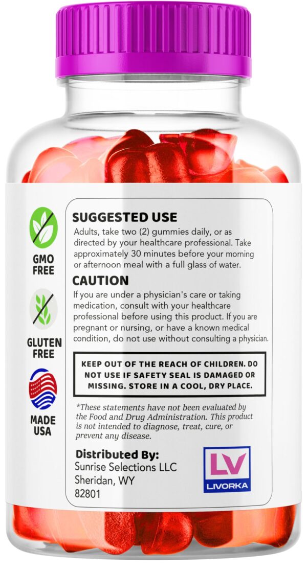 Gomitas keto sabor vinagre de sidra de manzana