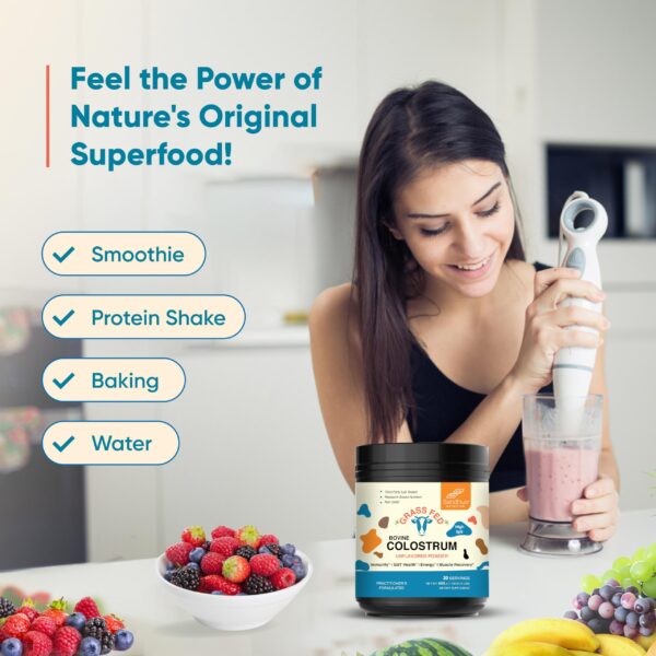 Botellas suplemento limpieza intestinal y calostro Sandhu's