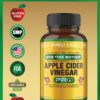 Frasco cápsulas detox vinagre manzana ACV Pro