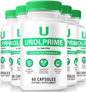 Cápsulas UrolPrime NutraVibe 60 unidades para próstata