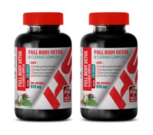 Detox y limpieza hepática Healthy Supplements LLC 200 cápsulas