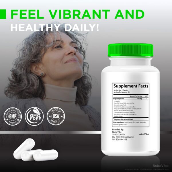 NutraVibe GFCaps suplemento natural para bienestar diario