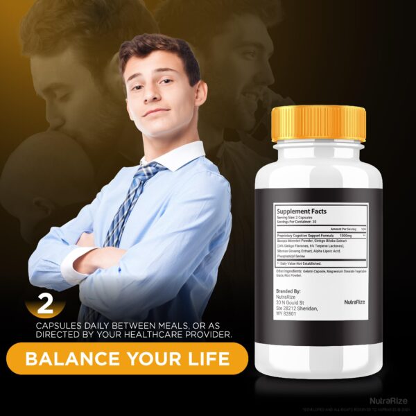 Cápsulas Brain Actives para vitalidad cerebral total