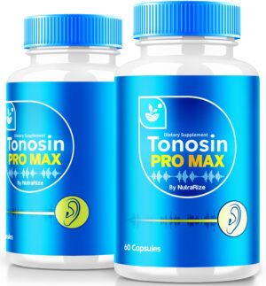 Tonosin Pro Max paquete doble 120 cápsulas para salud auditiva