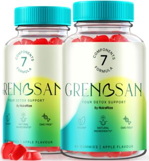 Gomitas detox Grenosan keto ACV suplemento natural bienestar