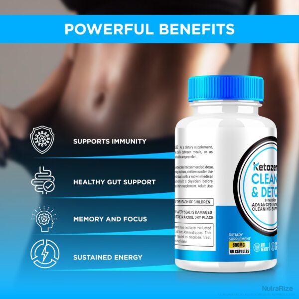 Cápsulas Ketozense apoyo metabolismo y pérdida de peso saludable