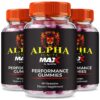 Frascos de Gomitas NutraVibe Alpha Ignite Max en paquete de 3.