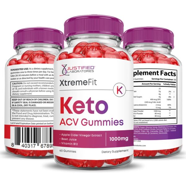 81FFQwUHVzL.jpg Rutina diaria gomitas keto veganas Xtreme Fit ACV manzana
